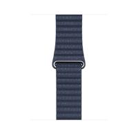 Apple Leather Loop Apple Watch medium 42mm / 44mm / 45mm / 49mm Diver Blue - thumbnail