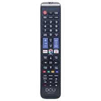 DCU TECNOLOGIC Samsung Smart TV-afstandsbediening, tv-afstandsbediening, compatibel met Samsung Smart TV, knop voor Netflix en Prime Video, zwart - thumbnail