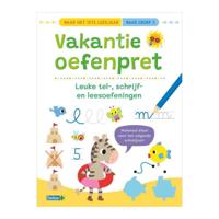 Vakantie oefenpret - Leuke tel-, schrijf- en leesoefeningen (naar het1ste leerjaar / naar groep 3) ( - thumbnail