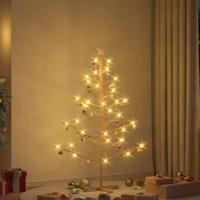 Houten kerstboom Naturel 150 cm Massief grenenhout - thumbnail