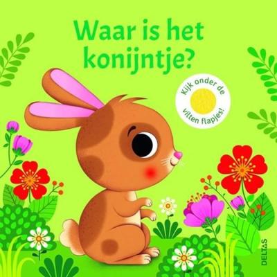 Deltas Waar is het konijntje? flapjesboek