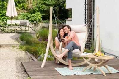 Amazonas Fat Chair Creme hangstoel Amazonas Fat Chair Creme hangstoel