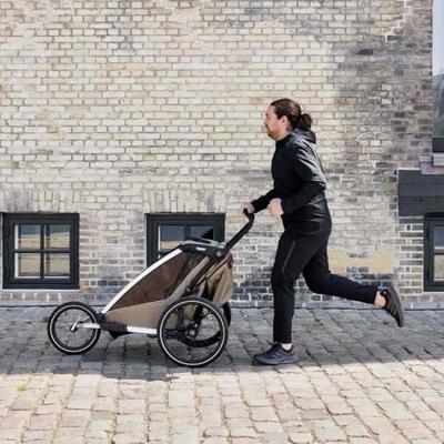 THULE fiets-kinderkar "chariot cross 2 single". bicycle trailer chariot cross single - thumbnail