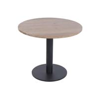 Eettafel Home ESPRIT Metaal Acacia 90 x 90 x 76 cm - thumbnail