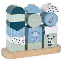 Eichhorn houten stapelpuzzel panda 15dlg. - thumbnail