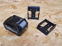 Stealthmounts Batterijhouders voor Makita 40v XGT | Zwart | 6 stuks - BM-MK40-BLK-6 - thumbnail