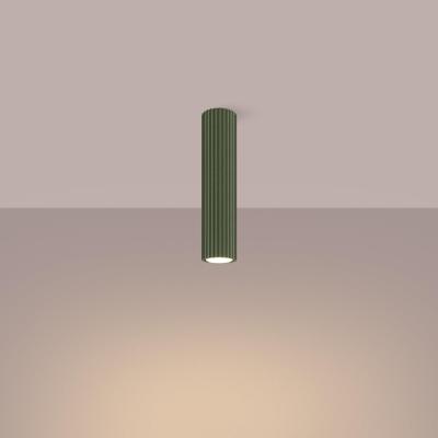 Plafondlamp KARBON 30 olijfgroen