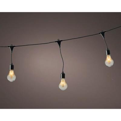 Partylight big bulb start buit 950 cm 20L zwart/klassiek warm Kerst KSD - Ksd