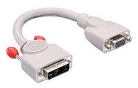 Lindy DVI-A/VGA FM cable, 0.2m - thumbnail