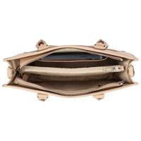 Hide & stitches jura leren schoudertas-Sand - thumbnail