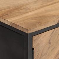 Dressoir 120x30x75 cm massief acaciahout - thumbnail