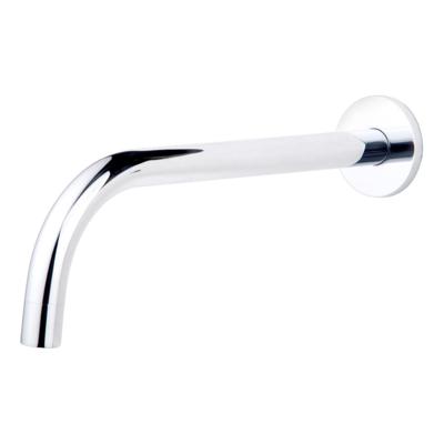 Wiesbaden SLIM 18mm uitloop rond 25cm 1/2" chroom