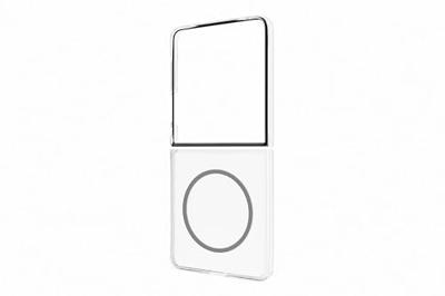 Samsung Clear Magnet Case voor Samsung Galaxy Z Flip7 5G Telefoonhoesje Transparant