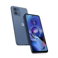 Motorola Smartphones Moto G54 8+256 IndigoBlue Vegan Leer - thumbnail