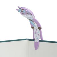 Mondikaarten Flexilight leeslamp eenhoorn paars - thumbnail