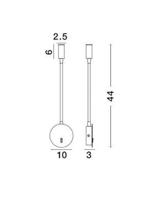 Lyora LeeslampjeJaco zwart - 8140322