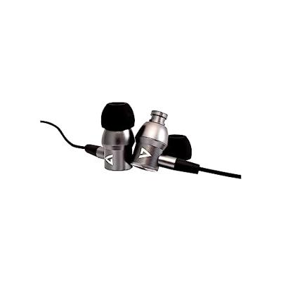 V7 HA111 Geluidsisolerende Stereo Oordopjes met Microfoon - Zilver & Zwart