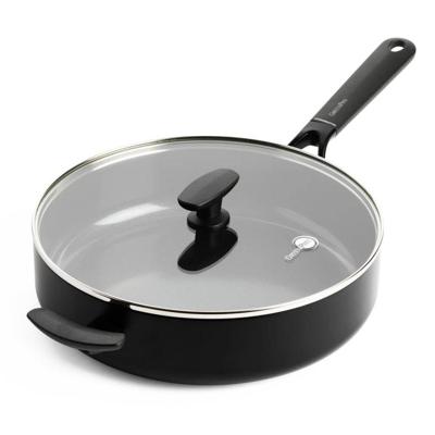 GreenPan Smart Collection Keramische Stoofpan met Deksel 28 cm Zwart