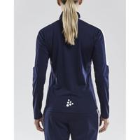 Craft 1905625 Progress Halfzip Tee LS W - Navy/White - XS - thumbnail