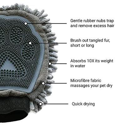 Washandje Dog Gone Smart Bruin (25 x 18 cm)