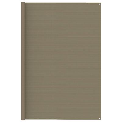 VidaXL Tenttapijt 250x350 cm taupe