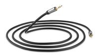QED: Performance J2J 3.5mm Mini Jack Kabel 1,5 meter - Zwart - thumbnail
