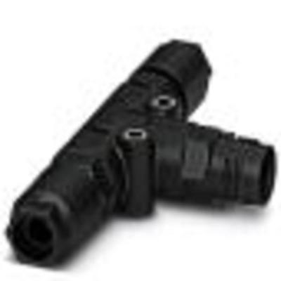 Phoenix Contact 1414709 Ronde connector verdeler Totaal aantal polen: 3 + PE Serie (ronde connectoren): QPD 1 stuk(s) Phoenix Contact 1414709 Ronde connector verdeler Totaal aantal polen: 3 + PE Serie (ronde connectoren): QPD 1 stuk(s)