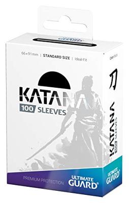 Ultimate Guard Katana Sleeves Standard Size (100) - Black