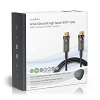 Nedis High Speed ??HDMI-Kabel met Ethernet | 48 Gbps | 15 m | 1 stuks - CVBG3500BK150 CVBG3500BK150 - thumbnail