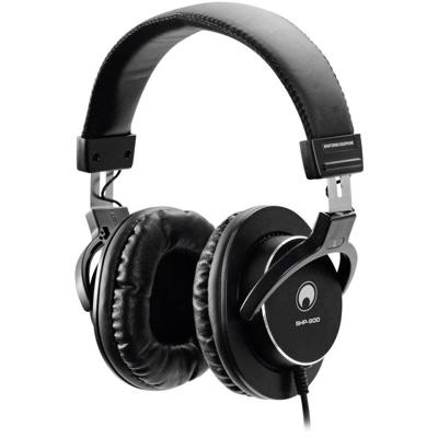 Omnitronic SHP-900 Over Ear koptelefoon Kabel Stereo Zwart DJ