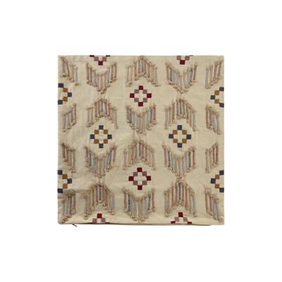 Kussenhoes DKD Home Decor Beige 50 x 1 x 50 cm Kussenhoes DKD Home Decor Beige 50 x 1 x 50 cm