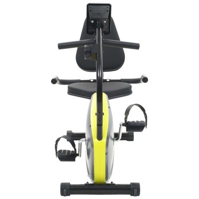 Ligfiets hometrainer magnetisch met hartslagmeter - thumbnail