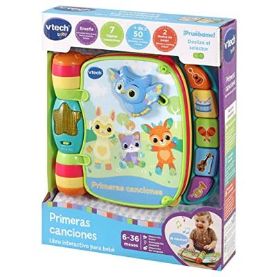 Babyspeeltje Vtech Libro musical primeras canciones. 19 x 22 x 4 cm