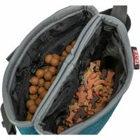 TRIXIE BELONINGSZAKJE SNACKZAKJE TWIN PETROL 15X2,5X18 CM - thumbnail