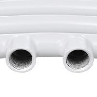 VidaXL Radiator/handdoekenrek curve 480x480 mm - thumbnail