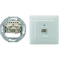 Rutenbeck UAE 8(8) Up rw Netwerkdoos Inbouw (in muur) Inzet met centraalstuk en frame Wit - thumbnail