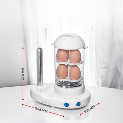 Clatronic HDM 3420 EK Hot dog steamer 350 W Wit