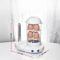 Clatronic HDM 3420 EK Hot dog steamer 350 W Wit - thumbnail