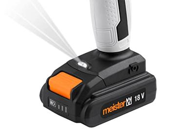 Meister boormachine 18v li-ion mas18v 5y w (1x 5.0ah accu) - wu5451310 Meister boormachine 18v li-ion mas18v 5y w (1x 5.0ah accu) - wu5451310