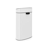 Brabantia touch bin afvalemmer 40 liter white - thumbnail