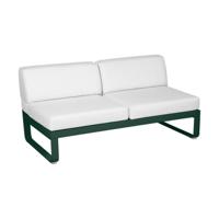 Fermob Bellevie 2-zitsmodule loungebank Cedar Green - Off-White - thumbnail