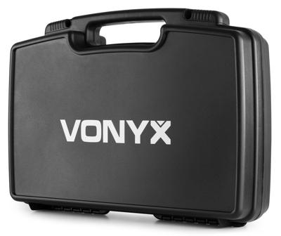 Vonyx WM82B dubbele draadloze microfoon combinatieset Vonyx WM82B dubbele draadloze microfoon combinatieset