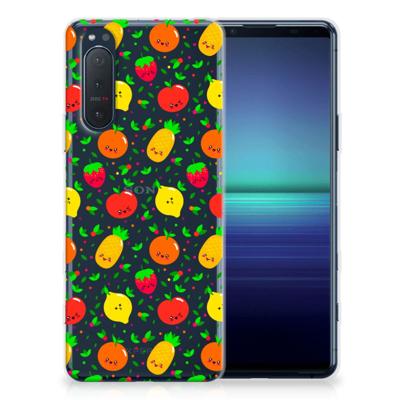 Sony Xperia 5II | Siliconen Case | Fruits