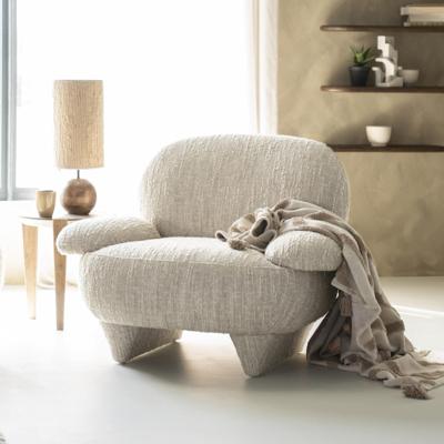 Eleonora Fauteuil 'Jayden' kleur Beige