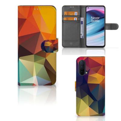 OnePlus Nord CE 5G | Book Case | Polygon Color OnePlus Nord CE 5G | Book Case | Polygon Color