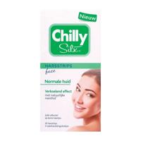 Chilly Silx Harsstrips gezicht normale huid 20 Stuks - thumbnail