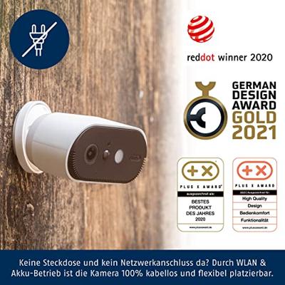 ABUS Akku Cam PPIC90520 IP-Extra camera WiFi 1920 x 1080 Pixel