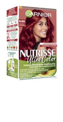 Garnier Nutrisse Ultra Color 6.60 Vurig Rood Garnier Nutrisse Ultra Color 6.60 Vurig Rood