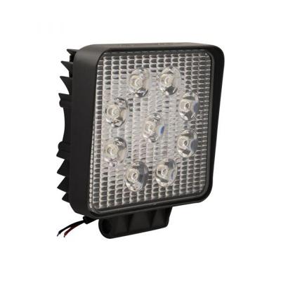 Trailergear werklamp 9 led vierkant