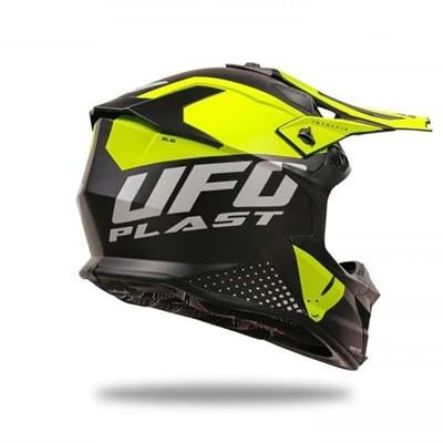 UFO PLAST crosshelm "intrepid helmet interpid l black/yellow - thumbnail